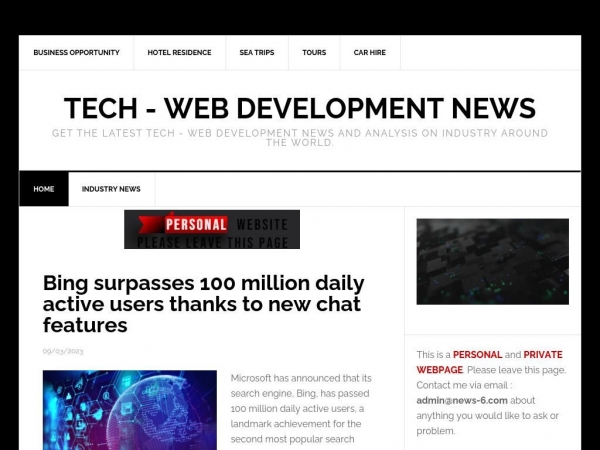 tech-webdevelopment.news-6.com