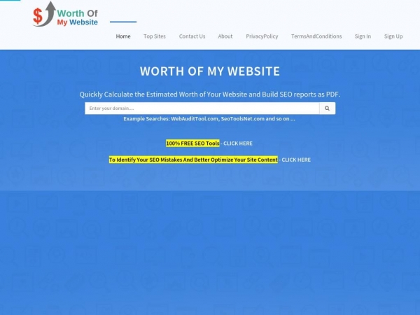 worthofmywebsite.com