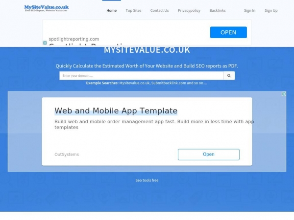 mysitevalue.submitbacklink.com